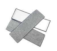 3/5/10 Pièces Microfibre Vadrouille De Remplacement Microfibre Lavable Vadrouille Poussière Vadrouille Ménage Tête De Vadrouille Tampon De Nettoyage Couleur Grise(3pcs)
