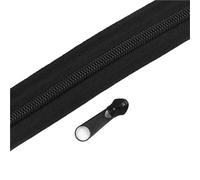 3/5/10M 3# 5# Sewing Nylon Zipper Slider Pillow Clothes Coil Zips Garment Zippers Puller Head Closure Bag Repair Kit Accessories pour Les Jackets(Black,10MZips 10PcsSliders)