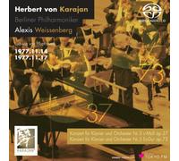 ベートーヴェン: ピアノ協奏曲第3番&第5番 (Beethoven : Piano Concerto No.3&5 / Alexis Weissenberg, Herbert von KrajanKarajan & BPO (1977)) [SACD シングルレイヤー]
