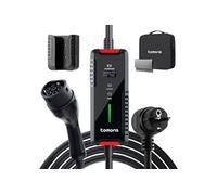 Tomons Chargeur voiture électrique 3.5 kW 16A 6 m Type 2 Courant 6/8/10/13/16A LED Tempor IP66