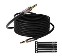 3.5 mm AUX Jack Cable 7.5 m,Stereo Audio Jack Cable for Car,Headphones,Mobile Phone,Tablets,Speakers,MP3/MP4 Players,etc.