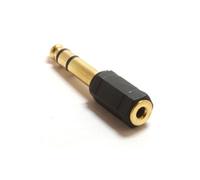 3,5 mm Stéréo Jack Femelle Vers 6,35 mm Mono Jack Fiche adaptateur Convertisseur