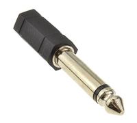 3,5 mm Stéréo Jack Femelle vers 6,35 mm Mono Jack Fiche Adaptateur Onvertisseur