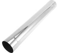 3.5" OD Tuyau D'Échappement Droit Tube T304 Acier Inoxydable DIY Personnalisée Voiture Modifié Tuyauterie 22inch Longueur Double Extrémités Évasées Polissage De Surface
