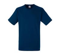 3 & 5 Paquet Fruit of the Loom Hommes Lourd Coton Tee Uni Décontracté Ras T