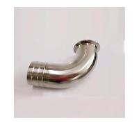 3.5" Tri Clamp x 89mm Hose Barb 90 Degree Elbow SUS 304 Stainless Steel Home Brew Beer Wine