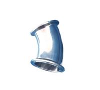 3.5" Tri Clamp x 89mm Pipe OD SUS 304 Stainless Steel 45 Degree Elbow Fitting Home Brew Beer Wine