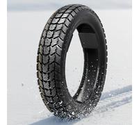 3.50-12 Pneu pour Moto Tout-Terrain | 8PR 64J Tube (TT) | Sillon Neige À Profil V Profond pour Adhérence Tout Terrain | Résistant Aux Crevaisons | Charge Maximale: 280 Kg