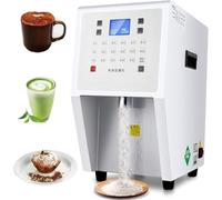 3.5L Commercial Automatic Dispenser for Powder, 17 Memory Keys, Dosing Instrument for Coffee, Milk, Cocoa Powder - Use in Smoothie & Drink Store