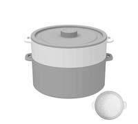 3.5L Cuiseur Vapeur Micro Onde, 18X12,5cm Cuit Vapeur Micro Onde en Silicone avec Couvercle et Panier, Cuiseur de Riz Microonde Contenitore Microonde pour Légumes, Pâtes,Sécurité Lave Vaisselle (Gris)