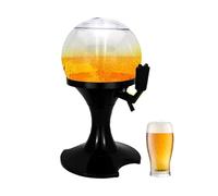 3.5L Distributeur De Tour De Bière Distributeur De Boissons Froides Sphériques Avec Robinet Tube De Glace Distributeur De Jus Conteneur BBQ Party Restaurant Bar Accessoires