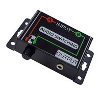 3.5mm Audio Switcher 2-Input 1-Output Audio Signal Converter Bidirectional Switching AUX Headphone Switch