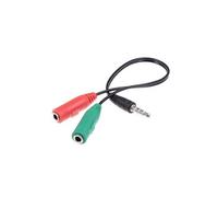 3.5mm cable adaptateur stereo audio micro y cable adaptateur [ 1 x jack 3,5 mm male vers 2 x 3,5 mm femelles ]