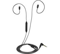 3.5mm câble câblé d'écouteur cordon démontable de remplacement d'écouteur avec le microphone connecteur de MMCX pour le casque Shure SE215 SE315 SE425 SE535 SE846 UE900 gris