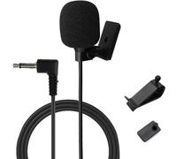 3.5mm Car External Microphone External Microphone for Car Radios,Portable External Microphone Stereo Tie for Head Unit Vehicle Car Bluetooth Activated Radio Stereo GPS DVD