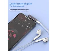 3.5mm Earphone Jack Adapter (Pack Of 2) Usb C Plug For Iphone 16 15 Aux Wired Headphone Audio Cable Connector Type C Compatible With S24 S23 For Apple Microphone Phone For Ipad Car