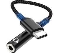 3.5mm Headphone Jack Adapter,Digital Audio Type C To Aux Earphone For Iphone 16/15,Usb Type C Jack Adapter With Dac For Galaxy S24 S23 Ultra S20,Pixel,Ipad Pro
