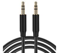 3.5mm Male to Male Audio Cable 1M 3.5mm Stereo Jack Cable for Headphones,Compatible with Smartphone,Car Speaker,MP3 Player,Stereo,TV,PC and Laptop