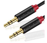 3.5mm Male to Male Nylon Audio Jack Stereo Aux Cable for iPhone,Samsung,iPod,iPad,Car,Headset,Car Radio,Smartphones,MP3 etc (3M)