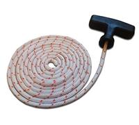 3.5MM X 2M Pousser le long tondeuse à gazon essence engine recul cordon de traction & gratuit anse