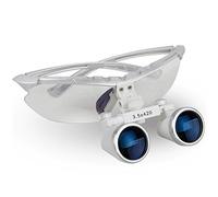 3.5X 420mm Loupe Binoculaire Chirurgicale Ultra Léger Loupe Binoculaire Dentiste Frontale en Verre Optique