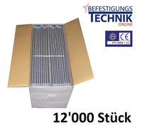 3,5x25mm Vis à chargeur à filetage grossier Vis à fixation rapide Vis pour placoplâtre sanglées 12M