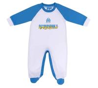 OLYMPIQUE DE MARSEILLE Grenouillère bébé garçon Om - Collection Officielle 6 Mois