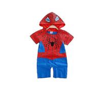 (3-6 Months,Spiderman)3-24 Months Baby Superhero Romper Short/long Sleeve Jumpsuit Costume-i