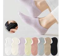 3/6 paires de chaussettes multicolores pour femmes, couleurs bonbon vibrantes, design de taille élastique, tissu tricoté respirant, style Ins, style universitaire, chaussettes bateau pour femmes, chau