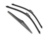 3/6 pièces balais d'essuie-glace avant arrière de voiture essuie-glaces en caoutchouc souple pare-brise automatique 22 "+ 21" + 12 "2012 for Grand Cherokee WK2 2011-2013