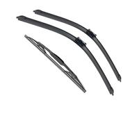 3/6 pièces balais d'essuie-glace avant et arrière de voiture essuie-glace en caoutchouc souple pare-brise automatique 26 "20" 12 "2016 2017 for V60 hayon 2010-2018
