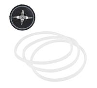 3/6 Pièces Joints de Rechange Bague en Caoutchouc Bagues d'étanchéité Joints Partie pour Magic Bullet Plat Croix Lame Accessoires Blender(6 MORCEAUX), Bague de Joint en Caoutchouc,