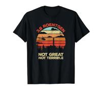 3.6 Roentgen Ni génial, ni Terrible T-Shirt Graphique avec Valeur, Homme, Noir, M