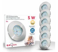 3-6 Spots LED encastrable ultra-plat salle de bain IP44 lamp plafond à encastrer