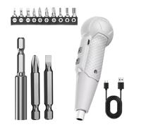 3,6 V Cords Cords Electric Tournevis Rechargeable Portable Mini Gadget Rotary Home, Lumière LED avec Lumière
