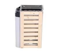3.6kw Chauffe-Sauna Électrique À Vapeur Sèche, Poêle De Sauna 220V Avec Contrôleur Interne Pour La Salle De Sauna De Spa D'hôtel À La Maison, Acier Inoxydable