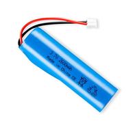 3,7 V 2600 mAh PH2.0 2 broches - Batterie Li-ion rechargeable de rechange pour l'électronique de bricolage, les jouets, les appareils Bluetooth et l'éclairage LED