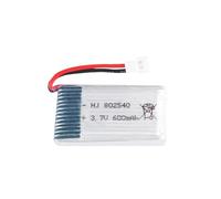 3.7 V 600 mAh 802540 for X5C X5C-1 X5 X5SC X5SW M68 K60 HQ-905 CX30 RC quadrirotor 3.7 V(White)