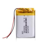 3,7 V 802535 800 mAh 602535 600 mAh 1 pièce(602535)
