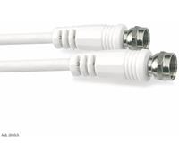 3.75m S-Impuls SAT câble de raccordement 80dB F mâle sur blanc (80094-32)