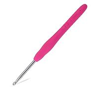 3.75mm Crochet Crochet Manche Ergonomique pour Mains Arthrite Aiguilles à Tricoter Extra Longues pour Débutant et Crochet Fil (3.75mm)