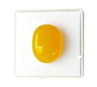 3,77 carats certifiée jaune naturelle Sulemani Hakik Agate Haqiq Haqiq Pierre précieuse pour homme et femme-B0CV53W3-AMZ, Small, Gemme