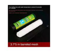 (3.7cm)5M Water Dissolving PVA Narrow Mesh Tube Net Carp Fishing Feeder Lures Refill Plunger Bar Tackle Carp Fishing Feede