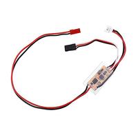 3.7V 1S 12A Brushed ESC avec BEC 5V 600mA Boost Compatible avec 720 820 N20 N30 8520 Moteur sans noyau RC Drone Avion DIY Pièces (Color : 1PC)