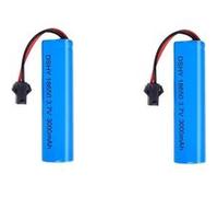 3.7V 3000mAh Li-ion Battery for RC Universal SM-2P Connector, Optimises RC Car Performance Compatible avec DE45 DE42 1:14 Off-road and Drift Racing G