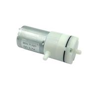 3.7V 6V 12V Small 370 electronic starter Diaphragm Air Vacuum Pump Negative Pressure Suction Pump DIY ICXLPMC(DC 3.7V)