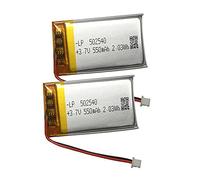 3,7V Batterie de Remplacement PL502540 pour Casque Bluetooth Sena SM5, SMH5-FM, SMH 20, 25 S et Plus