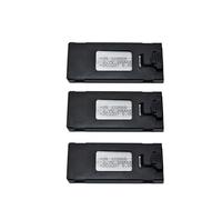3.7V LiPo Battery for E88/E58 Drones - 1200mAh & 1800mAh Options, Compatible for E99/K3/P1/E525 Pro Models(E88 1800mAh 3pcs)