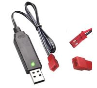 3.7V USB Charge Câble avec JST-2PIN Plug Compatible RC Coche/RC Avión/RC Tanque/RC Bateau Otros juguetes télécommandés pour 3.7V Lipo Batería Charge (1)