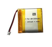 3.7V1200mAh Li-Polymer Batterie de remplacement pour Sony WH-1000XM3/WH-1000XM4/WH-XB900N/WH-H910N/WH-CH710N - Batterie compatible SM-03 SP 624038